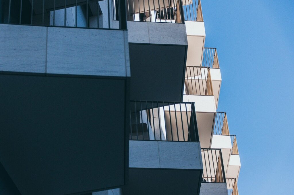 building, balcony, architecture